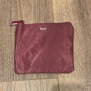 TUMI 7” x 7” Square Zip Pouch